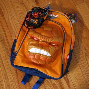 Marvel's Fantastic Four "The Thing" Backpack, with Small Pouch, Blue
